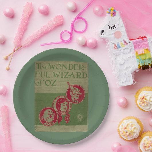 Zauberer für Oz-Papierplatte Pappteller (Party)