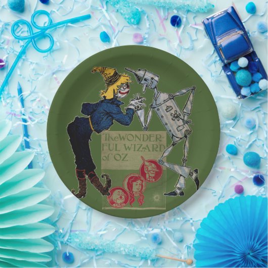 Zauberer für Oz-Papierplatte Pappteller (Party)
