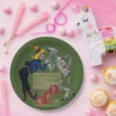 Zauberer für Oz-Papierplatte Pappteller (Party)