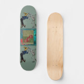 Zauberer für Oz Skateboard (Vorderseite)