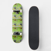 Zauberer für Oz Skateboard (Vorderseite)