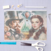 Zauberer für Oz-Zettelpapier für Entpackung Seidenpapier (Handwerk)