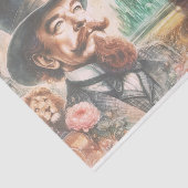 Zauberer für Oz-Zettelpapier für Entpackung Seidenpapier (Ausschnitt)