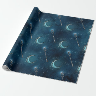 Zauberer Geschenkpapier