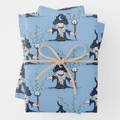 Zauberer Geschenkpapier Set (Beispiel)