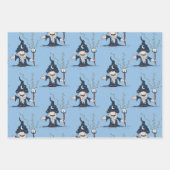 Zauberer Geschenkpapier Set (Vorderseite)