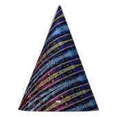 Zauberer gestreifte Party-Hüte Partyhütchen (Links)