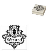Zauberer Gummistempel (Stempel)