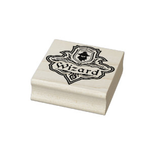 Zauberer Gummistempel
