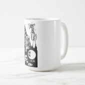 Zauberer-Kaffee-Tasse Kaffeetasse (VorderseiteRechts)