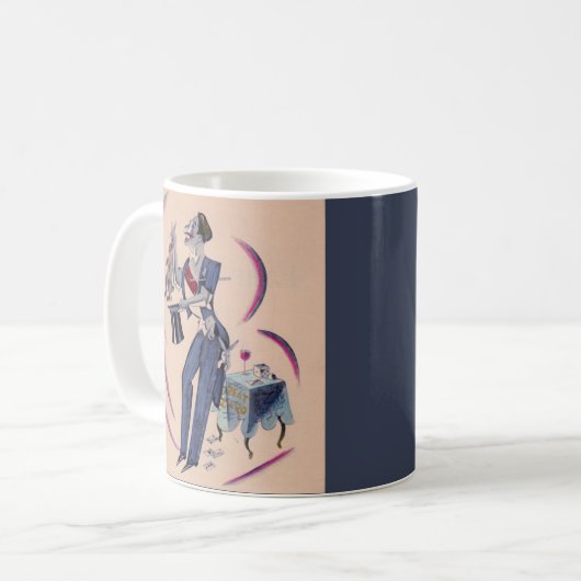 Zauberer Kaffeetasse (Vorderseite Links)