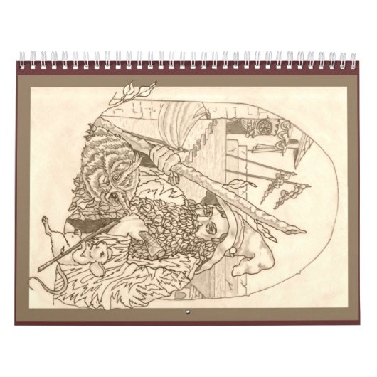 Zauberer-Kalender Kalender (Titelbild)