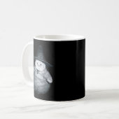 Zauberer-Kätzchen-Meme Chonk Hexenkatze Meme Stud Kaffeetasse (Vorderseite Links)