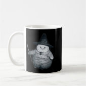 Zauberer-Kätzchen-Meme Chonk Hexenkatze Meme Stud Kaffeetasse (Links)