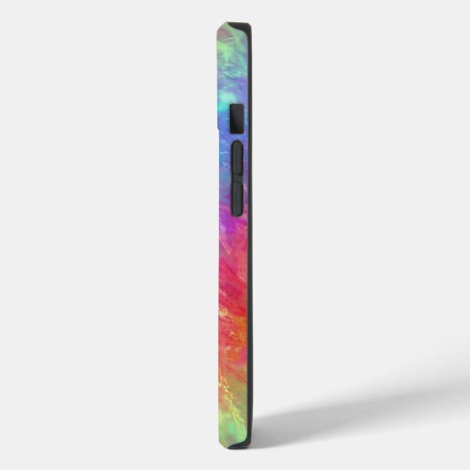 Zauberer - lebhafter Regenbogenriss ombre: Case-Mate iPhone Hülle (Rückseite / Links)