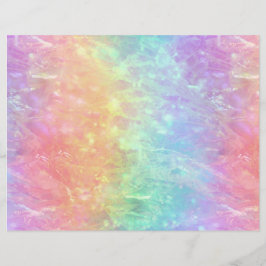 Zauberer - lebhafter Regenbogenriss ombre: Papier