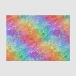 Zauberer - lebhafter Regenbogenriss ombre: Seidenpapier