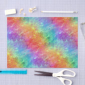 Zauberer - lebhafter Regenbogenriss ombre: Seidenpapier (Handwerk)