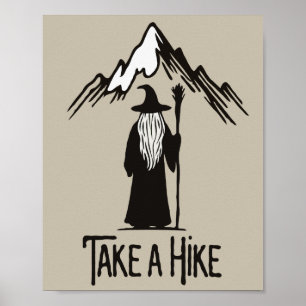 Zauberer Mach einen Spaziergang Poster