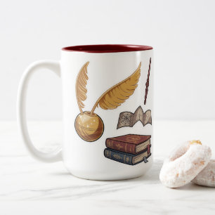 Zauberer-Magie  Zweifarbige Tasse