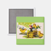 Zauberer Magnet (Vorderseite/Rückseite)