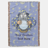 Zauberer mit Gesicht Decke (Vorderseite Vertikal)