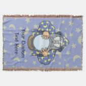 Zauberer mit Gesicht Decke (Vorderseite)