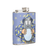 Zauberer mit Gesicht Flachmann (Rechts)