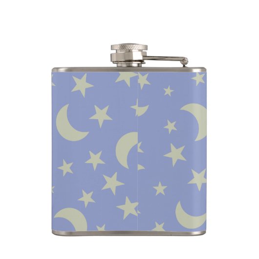 Zauberer mit Gesicht Flachmann (Rückseite)