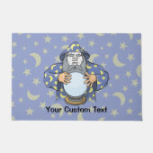 Zauberer mit Gesicht Fußmatte (Vorderseite)