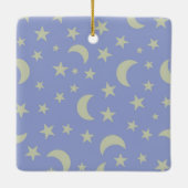 Zauberer mit Gesicht Keramikornament (Rückseite)