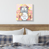 Zauberer mit Gesicht Leinwanddruck (Insitu (Schlafzimmer))