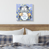 Zauberer mit Gesicht Leinwanddruck (Insitu (Schlafzimmer))