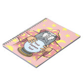 Zauberer mit Gesicht Notizblock (Linke Seite)