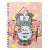 Zauberer mit Gesicht Notizblock (Vorderseite)