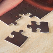 Zauberer mit winzigem Drachen Puzzle (Seite)