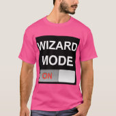 Zauberer-Modus: Dunkle Ausgabe - Doppeltes versah T-Shirt (Vorderseite)