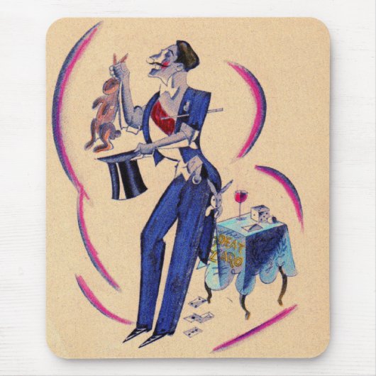 Zauberer Mousepad (Vorne)