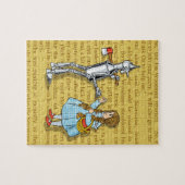 Zauberer Oz-Dorothy und Zin Man Puzzle (Horizontal)