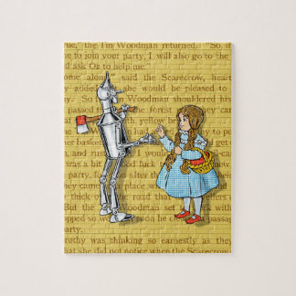 Zauberer Oz-Dorothy und Zin Man Puzzle
