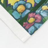 Zauberer Oz Fleece Blanket (Ecke)