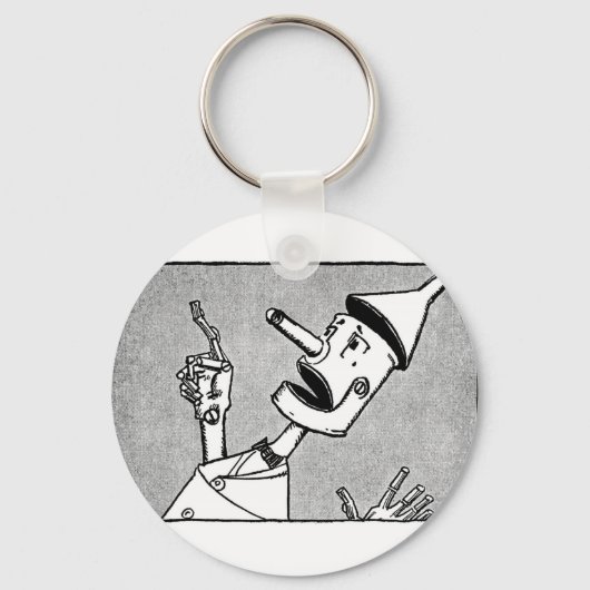 Zauberer Oz Tin Woodman Schlüsselanhänger (Vorderseite)