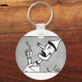 Zauberer Oz Tin Woodman Schlüsselanhänger (Vorderseite)