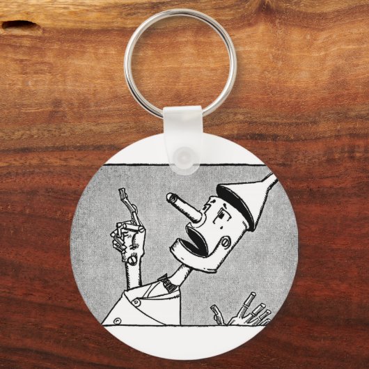 Zauberer Oz Tin Woodman Schlüsselanhänger (Vorderseite)