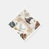 Zauberer-Party-Serviette Serviette (Ecke)