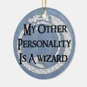 Zauberer-Persönlichkeit Keramikornament (Links)