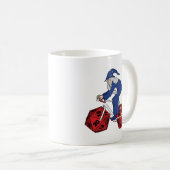 Zauberer-Reitfahrrad mit 20 mit Seiten versehenen Kaffeetasse (VorderseiteRechts)