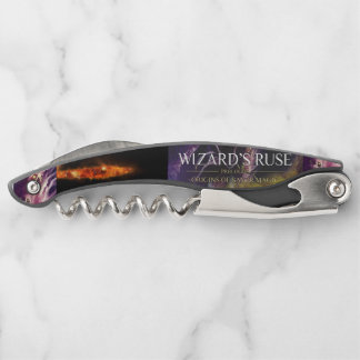 Zauberer Ruse Cork Screw Flaschenöffner Kellnermesser