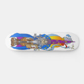 Zauberer Skateboard (Horizontal)
