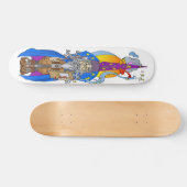 Zauberer Skateboard (Horizontal)